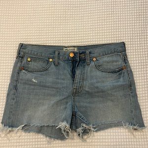 Madewell High Rise Shorts